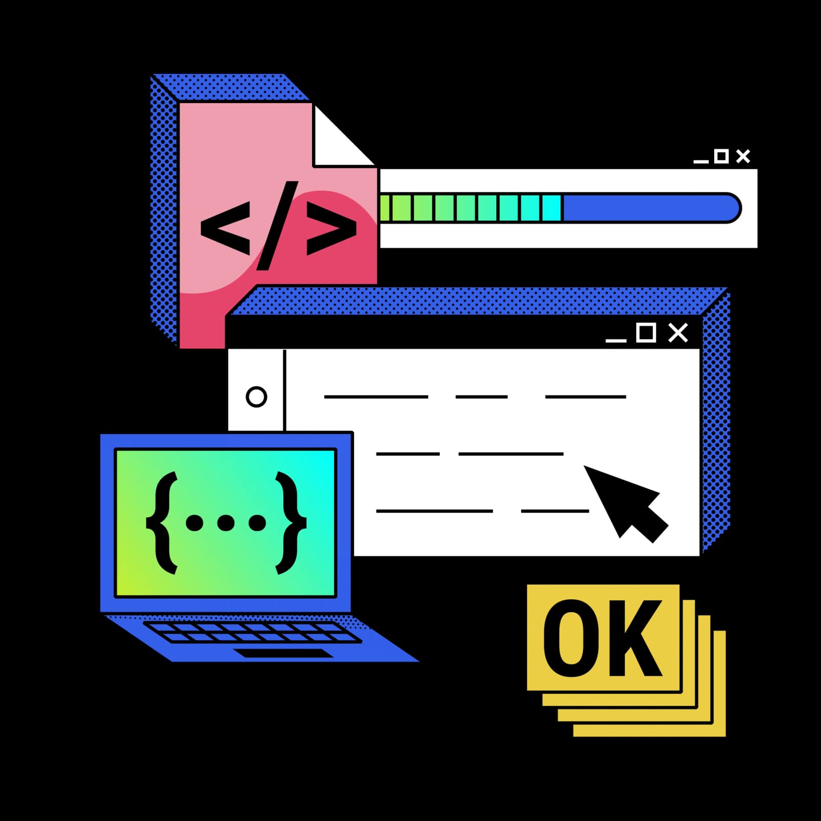 Software Development feature illustration