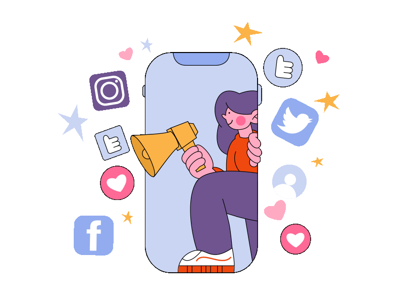 Influencer Marketing service icon